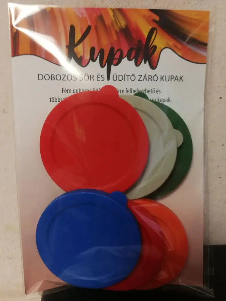Üdítődoboz kupak